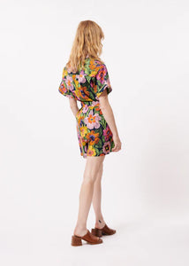 FRNCH | Eva Playsuit | Spicy Garden Navy - LONDØNWORKS