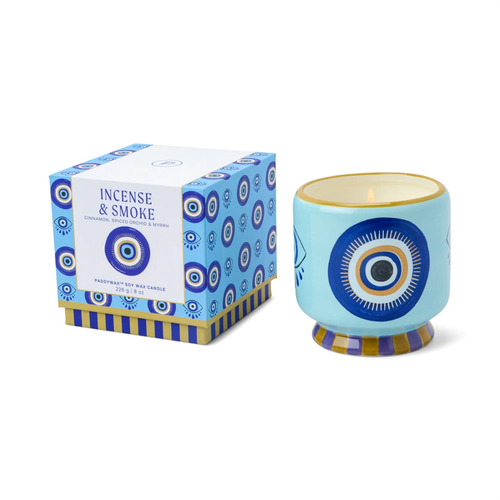 PADDYWAX | Adopo Eye Ceramic Candle | Incense & Smoke - LONDØNWORKS