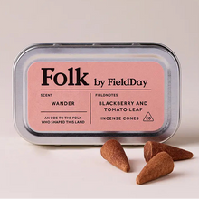 Load image into Gallery viewer, FIELDDAY | Folk Incense Cones | Wander - LONDØNWORKS