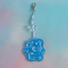 Load image into Gallery viewer, SEBASTIAN SOCHAN | Beaded Bag Charm Keychain | Ocean Blue - LONDØNWORKS