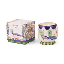 Load image into Gallery viewer, PADDYWAX | Adopo Peacock Candle | Misted Lime - LONDØNWORKS