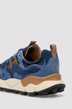 Load image into Gallery viewer, FLOWER MOUNTAIN | Yamano 3 Suede/Nylon Sneakers | Navy/Blue/Brown