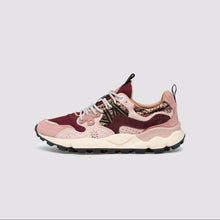 Load image into Gallery viewer, FLOWER MOUNTAIN | Yamano 3 Sneakers Suede/Nylon Woolen Knit | Purple/Pink/Brown