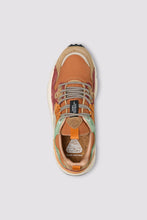 Load image into Gallery viewer, FLOWER MOUNTAIN | Yamano 3 Sneakers Suede/Nylon | Cognac/Cuoio/Light Green