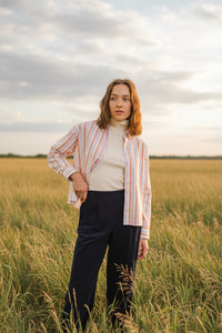 SACRECOEUR | Andrea Shirt | Oxford - LONDØNWORKS