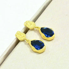 Load image into Gallery viewer, SCHMUCKOO BERLIN | Olivia Earrings | Blue Lolite - LONDØNWORKS