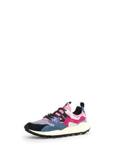 Load image into Gallery viewer, FLOWER MOUNTAIN | Yamano 3 Suede/Nylon Sneakers | Violet-Black - LONDØNWORKS