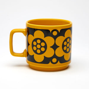 MAGPIE | Hornsea Geo Flower Mug  | Yellow - LONDØNWORKS
