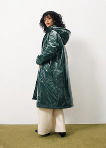 FRNCH | Matheline Coat | Green Forest