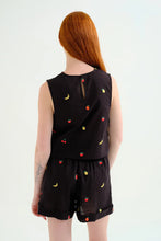 Load image into Gallery viewer, COMPANIA FANTASTICA | Fruit Salad Top | Black