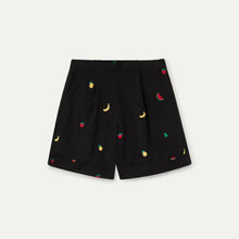 Load image into Gallery viewer, COMPANIA FANTASTICA | Fruit Salad Shorts | Black