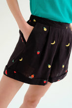 Load image into Gallery viewer, COMPANIA FANTASTICA | Fruit Salad Shorts | Black