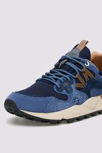 Load image into Gallery viewer, FLOWER MOUNTAIN | Yamano 3 Suede/Nylon Sneakers | Navy/Blue/Brown