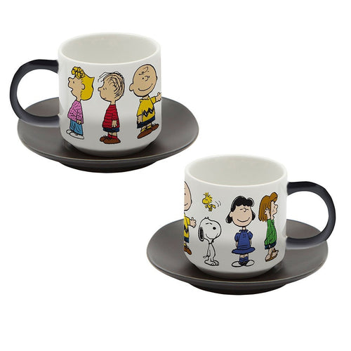 MAGPIE | Peanuts Espresso Mugs Set of 2 | Gang - LONDØNWORKS