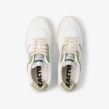 Load image into Gallery viewer, MoEa | GEN1 Cactus Vegan Sneakers | White &amp; Aloe Green