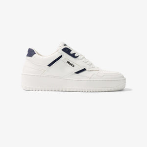 MoEa | GEN1 Mushroom Vegan Sneakers | White & Navy