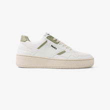 Load image into Gallery viewer, MoEa | GEN1 Cactus Vegan Sneakers | White &amp; Aloe Green