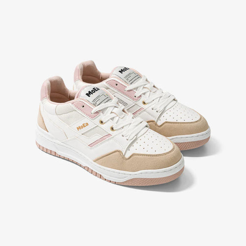 MoEa | GEN2 Corn Vegan Sneakers | White & Pink