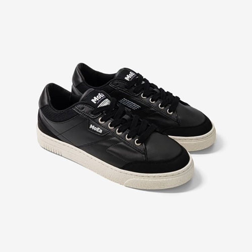 MoEa | GEN3 Grape Vegan Sneakers | Full Black