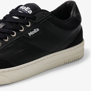 MoEa | GEN3 Grape Vegan Sneakers | Full Black - LONDØNWORKS