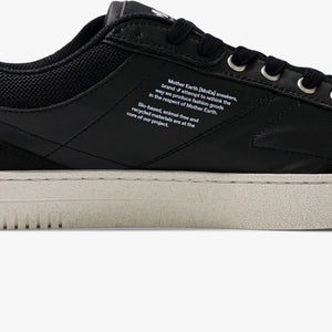 MoEa | GEN3 Grape Vegan Sneakers | Full Black - LONDØNWORKS