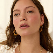 Load image into Gallery viewer, ASHIANA | Georgia Hoop Earrings | Gold