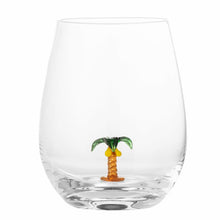 Load image into Gallery viewer, BLOOMINGVILLE | Misa Drinking Glass | Palm Tree - LONDØNWORKS