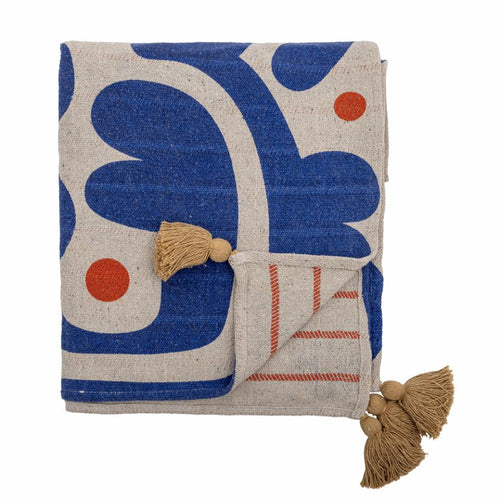 BLOOMINGVILLE | Eviaya Throw | Blue