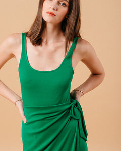 GRACE & MILA | Miroir dress | Green - LONDØNWORKS