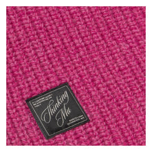 Load image into Gallery viewer, THINKING MU | Yellowstone Ghede Wool Scarf | Pink