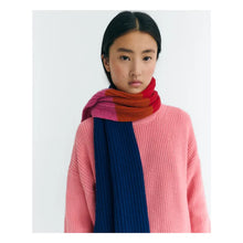 Load image into Gallery viewer, THINKING MU | Yellowstone Ghede Wool Scarf | Pink