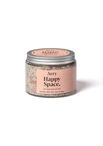 AERY | Happy Space Bath Salts | Rose Geranium and Amber - LONDØNWORKS