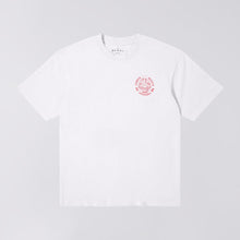 Load image into Gallery viewer, EDWIN | Music Channel T-shirt | White &amp; Red Garment Washed