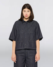Load image into Gallery viewer, EDWIN | W Delme Shirt SS | Blue Rinsed