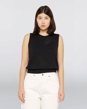Load image into Gallery viewer, EDWIN | W'Zoe Knitted Top | Black