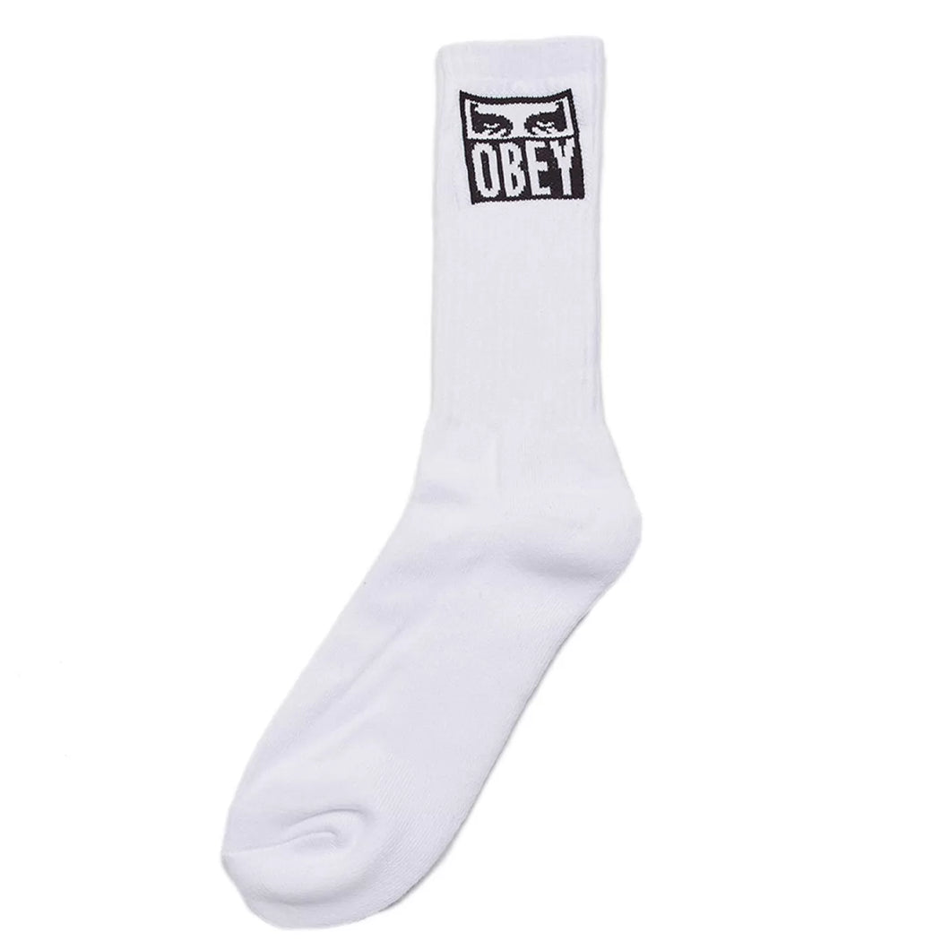 OBEY | Eyes Icon Socks | White - LONDØNWORKS