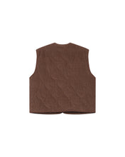 Load image into Gallery viewer, GRACE &amp; MILA | Seth Reversible Jacket Vest | Chocolate - LONDØNWORKS
