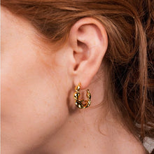 Load image into Gallery viewer, ASHIANA |  Harper Hoop Earrings | Gold Plated - LONDØNWORKS