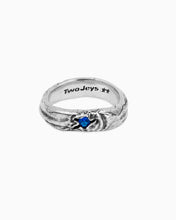 Load image into Gallery viewer, TWOJEYS | Blue Squadra Ring | Silver