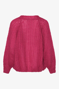 Noella | Joseph Cardigan | Dark Pink