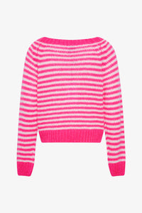 Noella | Jovie Knit | Pink Suagr Stripe