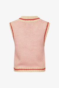 NOELLA | Kayanna Knit Vest | Berry Combo