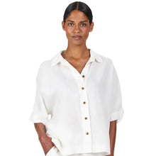 Load image into Gallery viewer, KOMODO | Kimono Shirt | White
