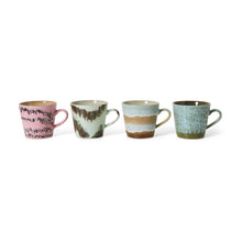 Load image into Gallery viewer, HKLIVING | Ceramic Cappuccino Mugs Set of 4 | Dada