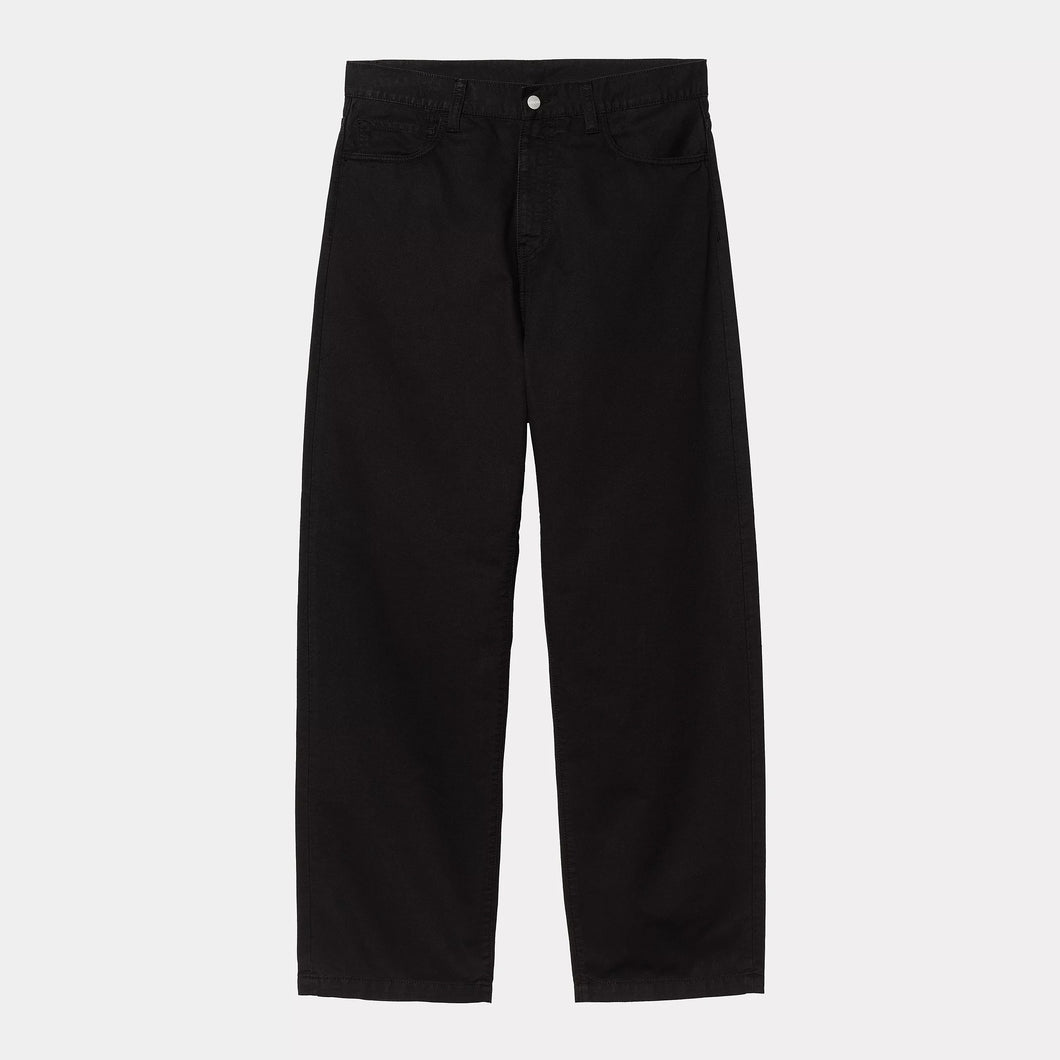 CARHARTT WIP | Landon Pant Newcomb Drill | Black - LONDØNWORKS