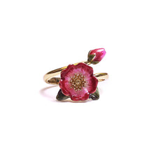 Load image into Gallery viewer, BILL SKINNER | Wildflower Open Ring | Gold - LONDØNWORKS