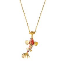 Load image into Gallery viewer, BILL SKINNER | Koi Carp Pendant Necklace | Gold - LONDØNWORKS