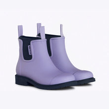 Load image into Gallery viewer, MERRY PEOPLE | Bobby Ankle Wellington Boot | Lavender &amp; Navy - LONDØNWORKS