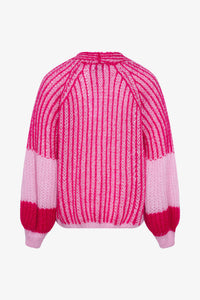 NOELLA | Liana Knit Cardigan | Pink Bubblegum