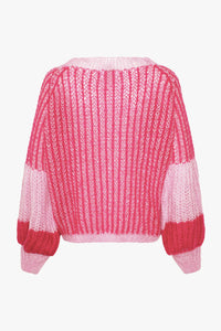 NOELLA | Liana Knit Sweater | Pink Bubblegum